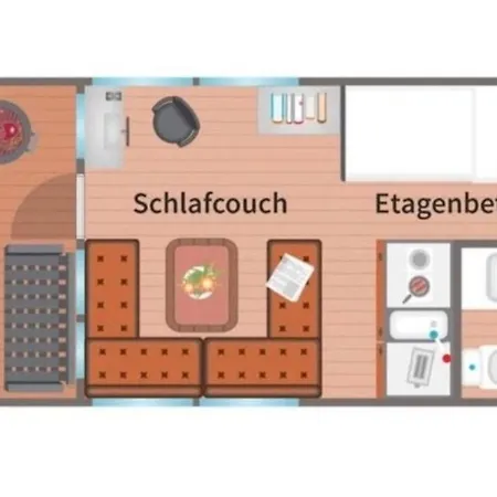 Appartement Hausboot Als Festlieger Im Hafen -hafenruhe- Braunsbedra